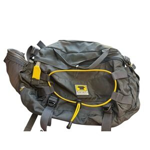 Mountainsmith Black/yellow Lumbarwaist Fanny Day Pack Bag Hiking